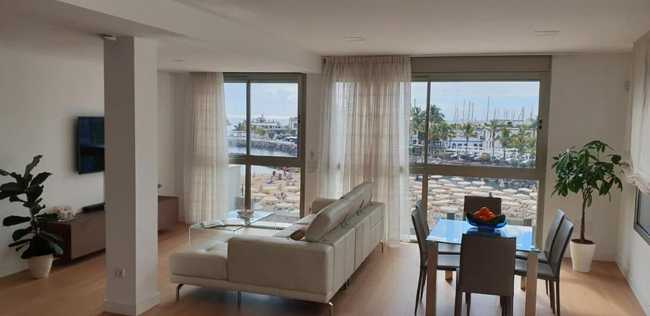 Beachfront Loft In Puerto De Mogan Buitenkant foto